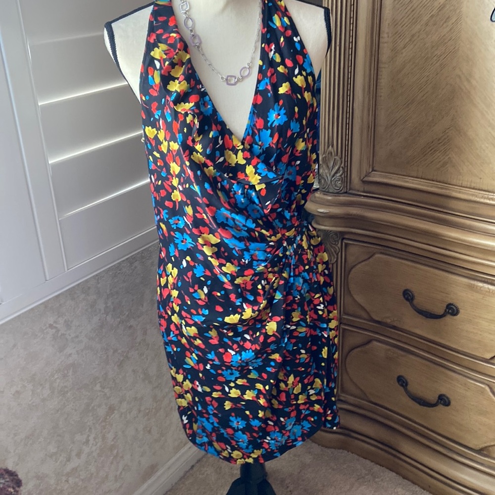 Parker Silk Wrap Dress